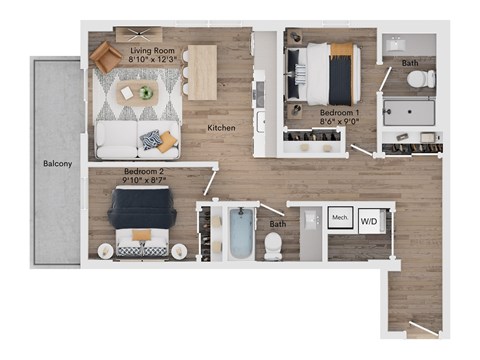 10146 123 Street NW 1-3 Beds Apartment for Rent - Photo Gallery 34